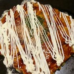 Dou ton bori - お好み焼きチーズIN豚玉