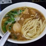 塩そば専門店 桑ばら - 鮭とばと鰯煮干しのつけそば 〜熱盛り〜