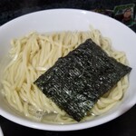 塩そば専門店 桑ばら - 鮭とばと鰯煮干しのつけそば 〜熱盛り〜