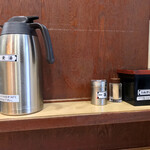 そばの神田 東一屋 - コンディメンツ。