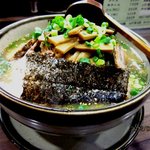 長洲屋 - 野菜ラーメン＋チャーシュー！(2012,03/31)