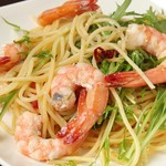 Shrimp and Karasumi Peperoncino