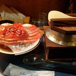 蟹ラーメン専門店 香住 北よし - ラーメンと羽釜ご飯セット　1000円