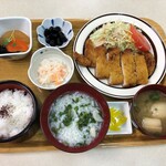 ななっこ - 新年１月７日のお任せランチ。七草がゆがおかずになっている（笑）