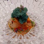 季節の料理と鉄板焼き ぐるり - 増毛産牡丹海老の炙り