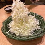 とんかつ 新宿さぼてん - キャベツ（食べ放題）