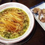 金町製麺 - 鶉の中華そば