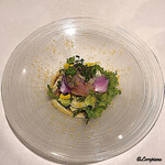 カーサ・デル・チーボ - 真鯖と秋茄子と茴香のｲﾝｻﾗｰﾀ