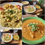 スプーンソング - 【12月25日(水)】チキンマラバール×べジナッツレーズンプラオプレート