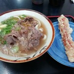 たむら - 肉うどんとちくわ天