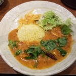 SPICY CURRY 魯珈 - 新春☆百合根とインド豆のほっこりカレー