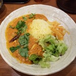 SPICY CURRY 魯珈 - 新春☆百合根とインド豆のほっこりカレー