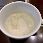 磐梯 - 食前のスープ