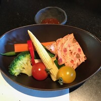 飛騨牛一頭家 馬喰一代 銀座 - 生野菜サラダ