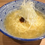 Green onion soup soba