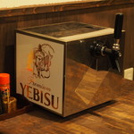 Choushuuya - 各テーブルにビールサーバーが完備されてます。
