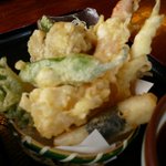 Kawazakanaryouriniino - 天ぷら蕎麦