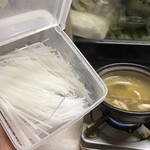 がばちょ - 小鍋（680円）マロニー食べほｗ