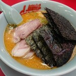 ラーメン山岡家 - 特製味噌チャーシュー　海苔トッピング