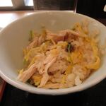 Hakatamabusimisora - 一杯目はそのまま土鍋で炊きあがったご飯を楽しみます。