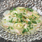 fresh fish carpaccio