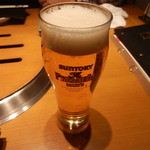 Yakiniku Kurogo - 「生ビール」です