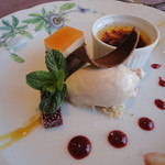 アルブル ヴェール - アニスのクレームブリュレ他