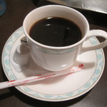 ガンジー - 12年4月初訪問　食後のホットコーヒー