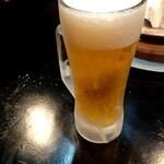 ジンギスカン仙羊 - 一番搾り(生ビール)500円