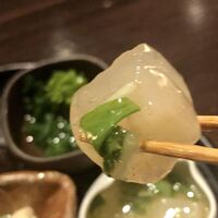 たでの葉 - ・聖護院蕪の三つ葉餡掛け
                      