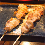 Hachijuu En Yakitori Semmon No Bunaga - 肩肉(むねトロ)99、鶏の腹筋99