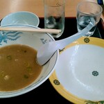 オーモリラーメン - ﾌｷﾌｷｯ(￣ーΑ￣)ごちそうさま