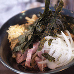 麺や 青雲志 - まぜそば　ブラック