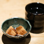 炭火原始焼と蔵元焼酎の店 のどぐろの中俣 - わらびもち