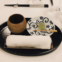 シェ ケンタロウ - お食事前のお茶セット