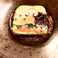 シェ ケンタロウ - 野菜のテリーヌ(実物は　もっと綺麗です)