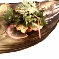 シェ ケンタロウ - 平貝　キヌアのサラダ仕立て