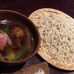 蕎麦ひら井 - 鴨汁つけそば