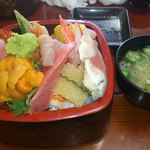 寿司処やぐら - 白梅にぎり（最高値）うに/まぐろなどネタが少々ちがう（＾⊆＾）満足。