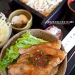 志生亭 - 料理写真:地どり丼セット