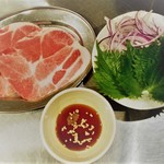 ホルモン大将 けん - 豚焼きしゃぶ