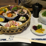 SNOOPY茶屋 - 伊勢路竹籠ご膳です☆　2020-0108訪問