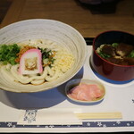 SNOOPY茶屋 - 手こね寿司と伊勢うどんセットです☆　2020-0108訪問