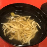 龍文支店 - 白魚のお吸い物