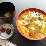 坂安 - あんかけ親子丼850円