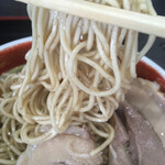 自家製太麺 渡辺 - 今日の細麺