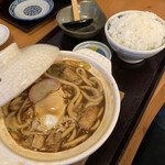 Menjaya Ichibanya Yamato - 味噌煮込みランチ　ライス大　¥700(税込)