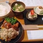 cafe caho - チキンかつ定食