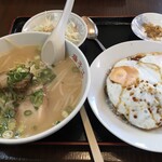 揚子江 - ラーメン＆焼き豚玉子飯