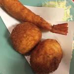 とんかつ懐石よしかわ - カニコロコロコロ